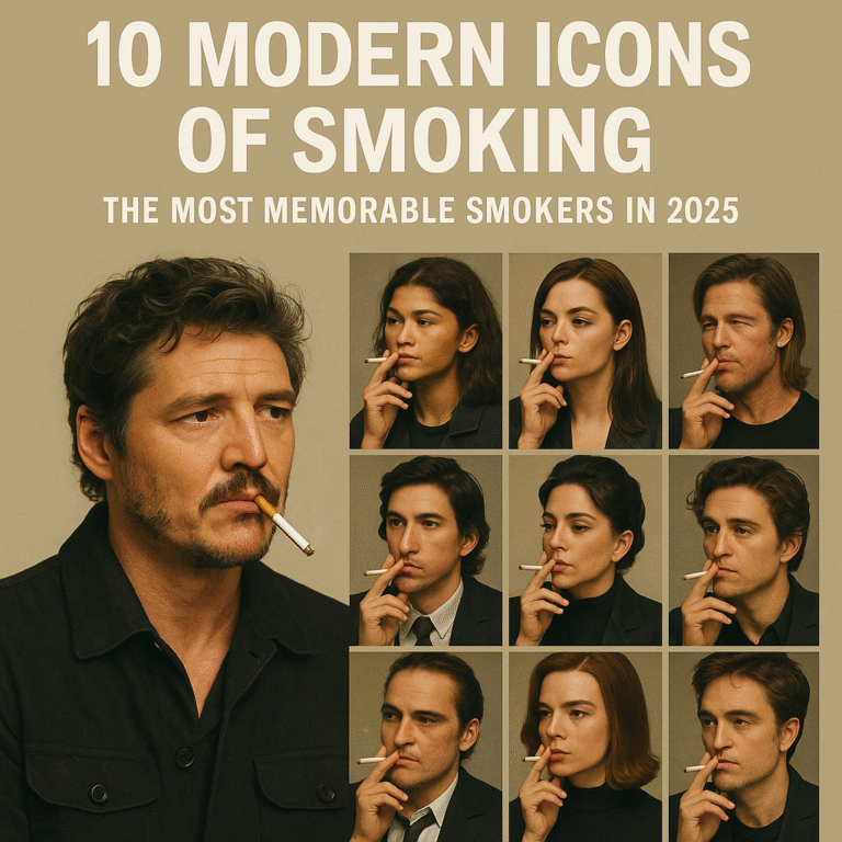 10 Modern Icons of Smoking
